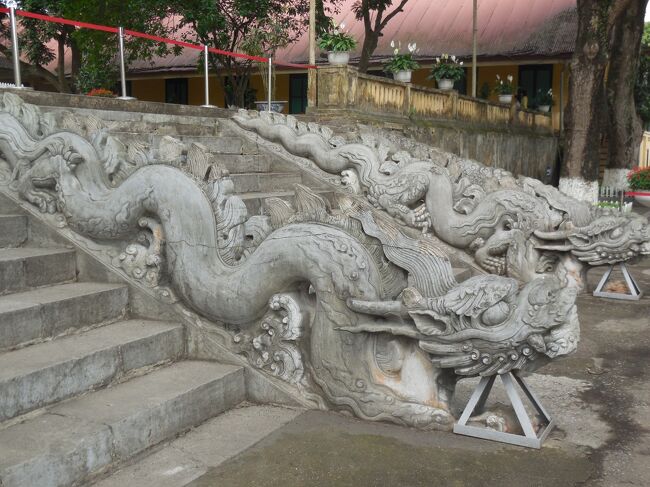 ティエンキンティエン（敬天殿）。<br />この階段の上に皇帝の宮殿があったそうです。