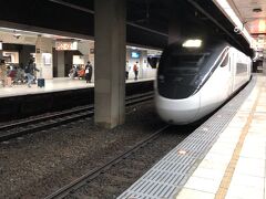 花蓮までは、自強号で約2時間。列車の座席は、新幹線よりも座席の幅と前後の間隔が広くて、快適。こちらの車両のほうが新しい感じ。