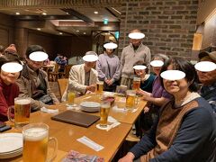 　河原町三条の「アサヒビアレストラン スーパードライ京都」で夕食。今回もＫ君は写真で参加しています。