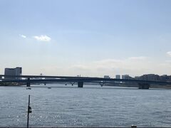 晴海大橋。ここから見ても特徴が掴めずウンチクも語れない。