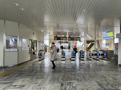 ハルに駅まで送って貰う。

自宅　08：37
石山　08：50