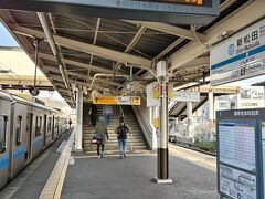 というわけで、まずは小田急線「新松田駅」からスタート☆

今回は松田町で行われている「まつだ桜まつり」に行ってみます☆