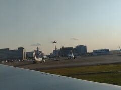 着陸！
羽田空港に降り立ちました