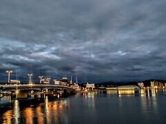 宍道湖大橋の夜景