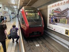 大阪難波駅から2時間で近鉄名古屋駅に到着。