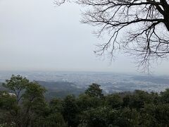 日和田山の山頂に到着。都心の景色が広がっています。