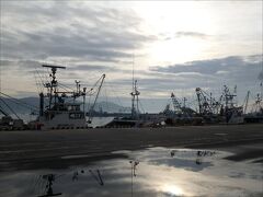 石巻魚市場と港を見学
