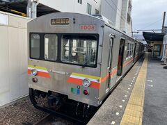 貝塚駅で水間鉄道に乗り換え。