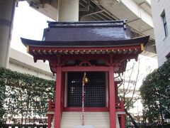 兜神社　平将門公に由来する神社です。