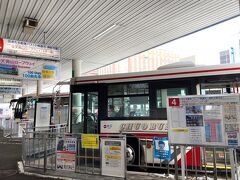 10時半。小樽駅前バスターミナルから天狗山行きのバスに乗ります。