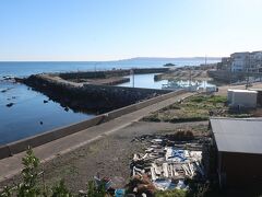 その高台からは和田漁港が見えます

こちらの和田漁港　捕鯨基地となっているそうで､ここ和田浦は鯨が有名な場所なんですね