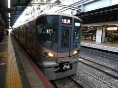 と前置きが長くなりました。
2023年3月3日（金）。
「JALプレミアムナイト」当日。
いつもながら東京ディズニーリゾートへ行く際は、雨が多いが本日の天気は晴れ。


自宅からJRを乗り継いで大阪環状線へ。
久しぶりに大阪環状線に乗車しました。
長い間、国鉄時代から使用されていた103系や201系車両から現在は323系に！
外観は、225系や227系に似てます。
大阪環状線のカラー、オレンジ色のラインが入っています。
西九条駅へ！
JAL貸切「JALプレミアムナイト」へは、近場なのでJALを使わず、ライバルのJR西日本で向かいます。