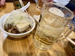 浅草酒場　岡本で軽く一杯。