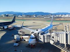 空港混雑のため５分ほど遅れて到着。