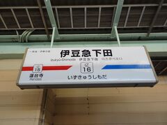 8:00
熱海から1時間30分。
伊豆急下田に着きました。