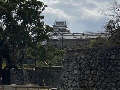 10分ほど歩くと、見えてきました！
和歌山城！
日本三大連立式天守！