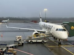 スウェーデン・ヨーテボリ『Göteborg Landvetter Airport』

『ヨーテボリ・ランドヴェッテル国際空港』の13番ゲートに
到着しました。（現地時間 07:41着）
07:45　ドアオープン。

予定では07:55着でしたので、10分早い到着でした。