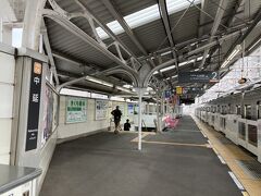 中延に
昔ながらのホームから
