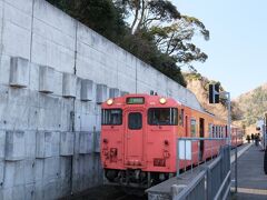 浜坂から１５分弱で着いたのは餘部駅。