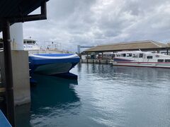 神戸関空のベイシャトルと同じような高速船だ。