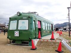 えーえーえー　渋谷駅前に展示されていた古い電車の車両　いつのまに大館に移設されていたのは知らなかった。
渋谷区と大館市は姉妹都市に当たり、ハチ公ゆかりの地に寄贈した様だ。