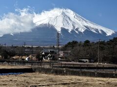 山中湖 花の都公園からの富士