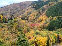 高井橋は松川渓谷の定点観測スポットです。