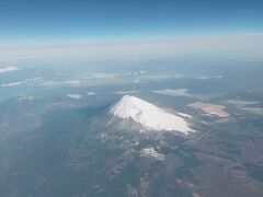 富士山がの雪の具合が面白い。