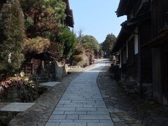 趣のある馬籠宿の風景です