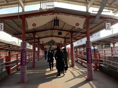 太宰府駅も風情があります。