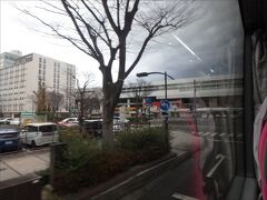 福島駅前に到着しました～。
