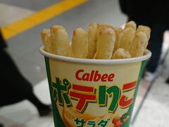 ポテりこ。310円。
めちゃくちゃあっつあつ。
じゃがりこの味はあんまりせず、ポテト感が強かった。