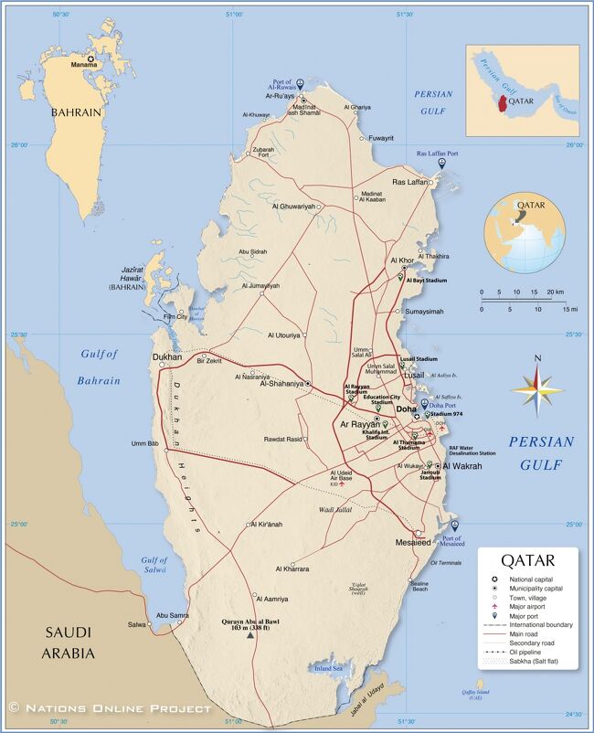 万博　カタール　オブジェ　インテリア カタールの地図 カタールパビリオン | EXPO 2025 大阪・関西万博公式Webサイト