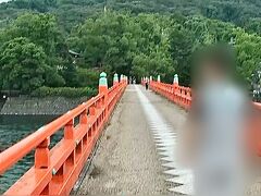 橘島から今度は朝霧橋を渡って、対岸にある宇治神社と宇治上神社に向かいました。