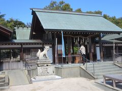 厳島神社拝殿です。