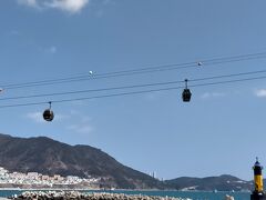 釜山駅からバスで松島へ
前回にも乗ったケーブルカー
やっぱり魅力的