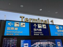 奈良から関空に戻ってきました！
いよいよ国際線ターミナルへ。