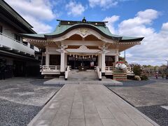 岡山神社へお参り