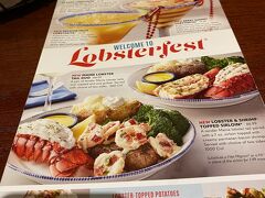 そして、ガッツリ食べる！と選んだ店は
RED LOBSTER