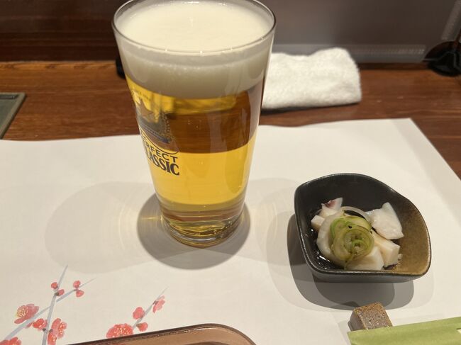 2件目もクラシックで乾杯！こちらはパーフェクトクラシックが飲める店としてサッポロビールから認定を受けています。