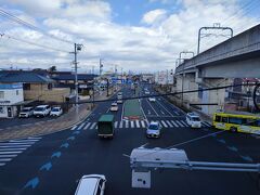 上島駅から浜北方面。