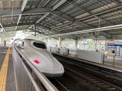 新大阪で新幹線にのります