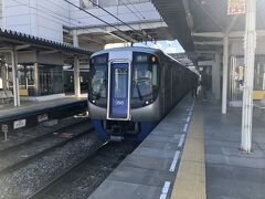 さて帰ります。

帰りは太宰府から西鉄に乗って、二日市で乗り換えです。