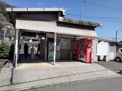 当初降りる予定だった吉備津駅
備前一宮駅のほうが栄えている感じ