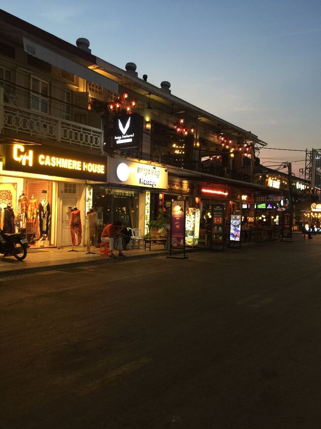 パプストリートのレストランが多いです。