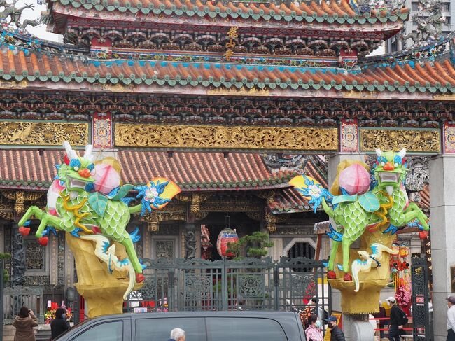 春節の飾りらしきものがいろいろと残ってました