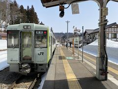 森宮野原駅でまたしばらくの停車。