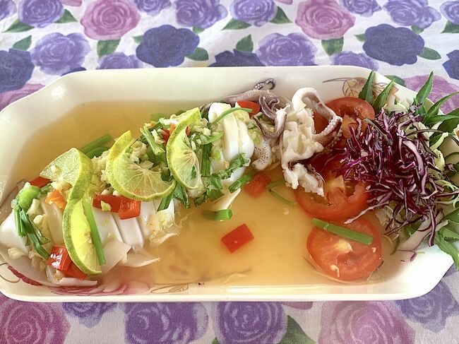 イカのレモンソース