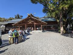 内宮参拝前に猿田彦神社にも寄りました。