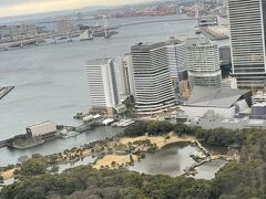 浜離宮恩賜庭園、メズム東京、四季劇場も見えました